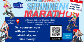 Spinning Marathon Weena - 25 april 2024